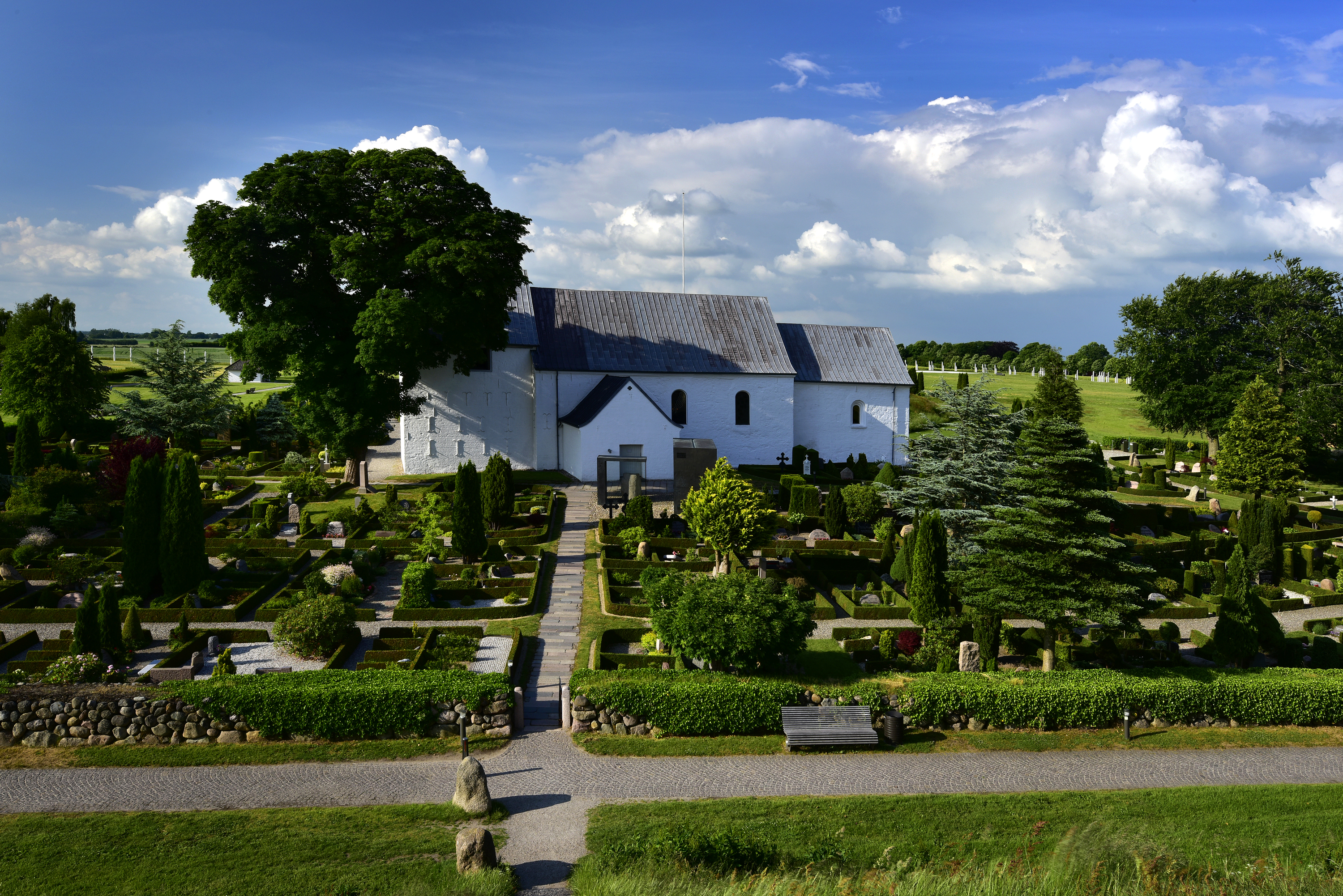 Jelling Church, Denmark. Photo by Scott Bennett