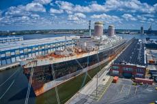 SS United States in a deteriorated condition