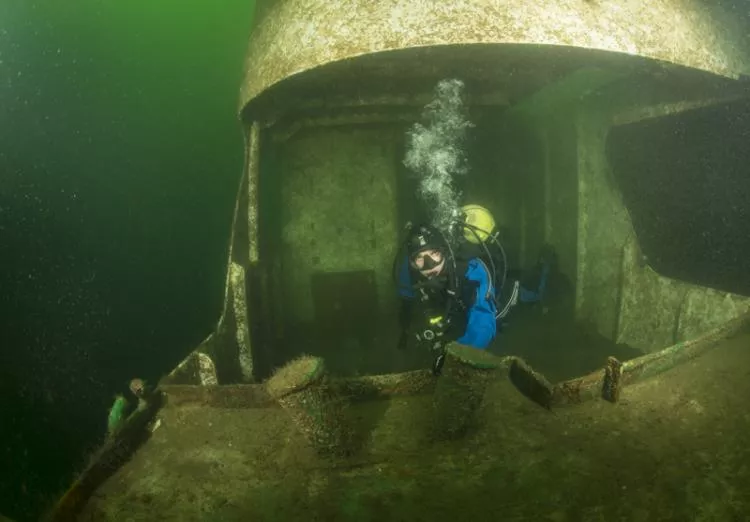 Ærøsund wreck. Photo by Lars Stenholt Kirkegaard